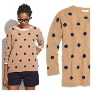 Dotted Crewneck Sweater